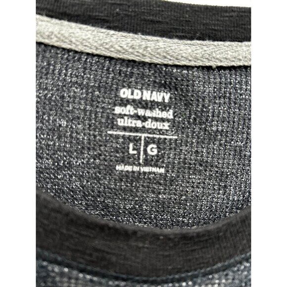 Bundle Of 3 Thermal Henley Waffle Knit Long Sleeve Shirts Large - Goodfellow &Co - Picture 4 of 6